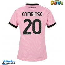 Juventus Andrea Cambiaso #20 Bortedrakt Dame 2026-27 Kortermet